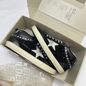 Golden Goose White & Black Sneaker